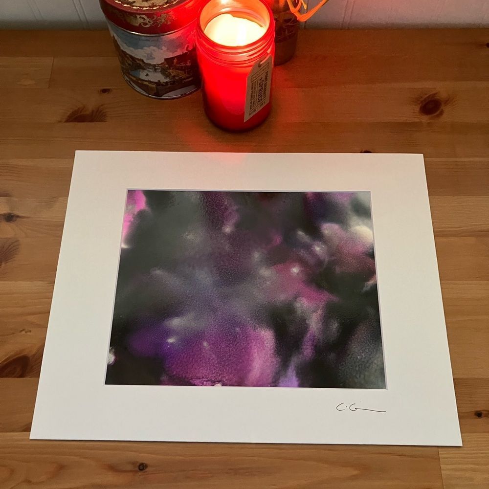 New Original Signed Artwork Alcohol Ink on Paper 112